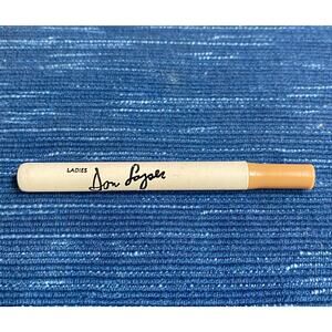 Vtg Advertising Novelty Pen Metal Pocket 3" Ladies Los Angeles CA 13B